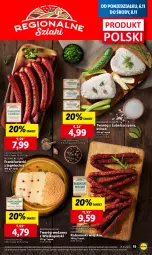 Gazetka promocyjna Lidl - GAZETKA - Gazetka - ważna od 08.11 do 08.11.2023 - strona 31 - produkty: Twaróg, Frankfurterki, Kabanos