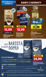 Gazetka promocyjna Lidl - GAZETKA - Gazetka - ważna od 08.11 do 08.11.2023 - strona 48 - produkty: Torebka, Kawa rozpuszczalna, Kawa ziarnista, Bell, Brit, Dallmayr, Kawa mielona, Kawa, Herbata czarna, Bella, Jacobs, Herbata, Olej