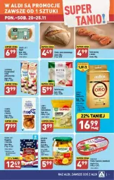 Gazetka promocyjna Aldi - Gazetka - ważna od 25.11 do 25.11.2023 - strona 41 - produkty: Piec, Sos, Ser, Salami, Suempol, Spód do pizzy, Bajgle, Pizza, Chleb