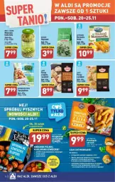 Gazetka promocyjna Aldi - Gazetka - ważna od 25.11 do 25.11.2023 - strona 8 - produkty: Mozzarella, Sos, Ser, Gin, Kuchnia, Fasola, Kapustą, Klopsiki, Fa