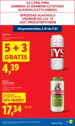 Gazetka promocyjna Lidl - GAZETKA - Gazetka - ważna od 07.01 do 07.01.2026 - strona 13 - produkty: Gra, Kasztelan, Tyskie