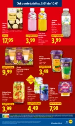 Gazetka promocyjna Lidl - GAZETKA - Gazetka - ważna od 07.01 do 07.01.2026 - strona 33 - produkty: Ser, Gra, Kolagen, Borówka, Jogurt, Granat, Ananas, Mascarpone, Napój jogurtowy, Lody, Czekolada, Napój gazowany, Deser, Wino, Mango, Napój, Melon, Liczi, Kokos