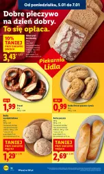 Gazetka promocyjna Lidl - GAZETKA - Gazetka - ważna od 07.01 do 07.01.2026 - strona 34 - produkty: Piec, Sok, Bułka fitness, Pieczywo, Chleb, Bułka