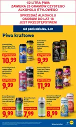 Gazetka promocyjna Lidl - GAZETKA - Gazetka - ważna od 07.01 do 07.01.2026 - strona 49 - produkty: Piwa, Lack, Hopfe