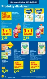 Gazetka promocyjna Lidl - GAZETKA - Gazetka - ważna od 07.01 do 07.01.2026 - strona 56 - produkty: Warzywa, Ryż, Mus, Gra, BoboVita, Bebiko, Kula do kąpieli, Dzieci, Owoce