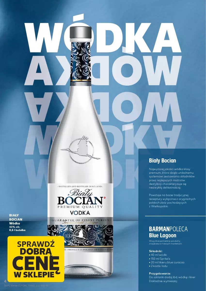 Gazetka promocyjna Kaufland - Barek Kauflandu - ważna 26.06 do 09.07.2025 - strona 4 - produkty: Biały Bocian, Gin, Lanki, Likier, Sprite, Wódka