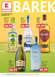 Gazetka promocyjna Kaufland - Barek Kauflandu - Gazetka - ważna od 09.07 do 09.07.2025 - strona 1 - produkty: Mus, Gin, Gra, Soplica, Wino musujące, Wódka, Stock, Prosecco, Whisky, Wingston 77, Wino, Likier