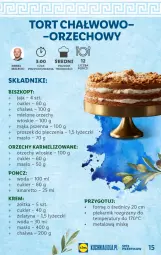 Gazetka promocyjna Lidl - KATALOG GRECJA - Gazetka - ważna od 27.05 do 27.05.2023 - strona 15 - produkty: Piec, Orzechy włoskie, Por, Cukier, Proszek do pieczenia, Jaja, Chałwa, Mąka, Mąka pszenna, Piekarnik, Woda, Masło