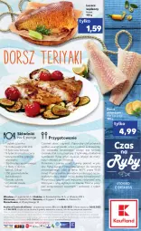 Gazetka promocyjna Kaufland - RYBY - Gazetka - ważna od 01.06 do 01.06.2022 - strona 2 - produkty: Piec, Warzywa, Sos, Sól, Ryż, Por, Czosnek, Pomidorki, Tusz, Sezam, Talerz, Miód, Dorsz, Wagi, Olej, Orka, Fa