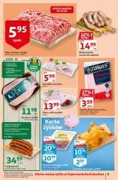 Gazetka promocyjna Auchan - Uroda Supermarkety - Gazetka - ważna od 03.03 do 03.03.2021 - strona 3 - produkty: Kurczak, Mięso mielone z szynki, Mięso mielone, Krakus, Por, Anew, Kindziuk, Kaczka, Szynka, Sport, Frankfurterki, Kiełbasa biała, Grill, Kiełbasa, Mięso, Fa