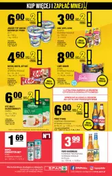 Gazetka promocyjna Spar - Spar-Mini - Gazetka - ważna od 29.05 do 29.05.2024 - strona 4 - produkty: Piwa, Piwo, Piec, Kit Kat, Sok, Ryż, Gra, Kupiec, Zott, Jogurt, Tyskie, Lody, Leon, Baton, Ryż biały, Hortex