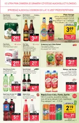 Gazetka promocyjna Stokrotka - Supermarket - Gazetka - ważna od 07.09 do 07.09.2022 - strona 11 - produkty: Piwa, Piwo, Książęce, Sok, Mus, Gra, 7up, Mirinda, Coca-Cola, Tatra, Pepsi, Hellena, Syrop, Szyna, Fanta, Woda, Sprite, Lay’s, Napój, Krakersy, Herbapol, Nektar, Hortex, Fa