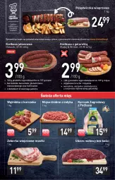 Gazetka promocyjna Stokrotka - Supermarket - Gazetka - ważna od 07.09 do 07.09.2022 - strona 5 - produkty: Piec, Kurczak, Polędwiczka wieprzowa, Udziec wołowy, Gala, Kiełbasa, Olewnik, Mięso