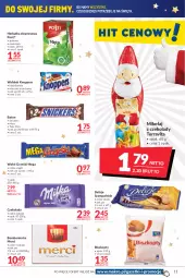 Gazetka promocyjna Makro - [Oferta promocyjna] Artykuły spożywcze i przemysłowe - Gazetka - ważna od 13.12 do 13.12.2021 - strona 11 - produkty: Wafelek, Twix, Snickers, Lack, Grześki, Czekolada, Mars, Delicje, Baton, Knoppers, Merci, Biszkopty