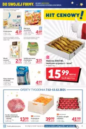 Gazetka promocyjna Makro - [Oferta promocyjna] Artykuły spożywcze i przemysłowe - Gazetka - ważna od 13.12 do 13.12.2021 - strona 3 - produkty: Sałatka, Warzywa, Szynka wieprzowa, Pomarańcze, Tusz, Dega, Sałat, Szynka, Matjas, Kluski na parze, Frytki, Pomidory