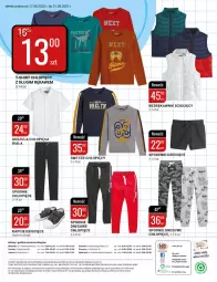 Gazetka promocyjna Bi1 - Wakacyjne hity - Gazetka - ważna od 23.08 do 23.08.2022 - strona 13 - produkty: Sweter, Por, Gra, Kapcie, Kosz, T-shirt, Koszula, Dres, Dzieci, Spodnie, Spodnie dresowe, Fa