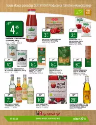 Gazetka promocyjna Bi1 - Wakacyjne hity - Gazetka - ważna od 23.08 do 23.08.2022 - strona 22 - produkty: Makaron, Sok, Gin, Rust, Grissini, Kawa, Napoje, Sok jabłkowy, Fasola, Napój gazowany, Podravka, Oliwa z oliwek, Napój, Pomidory, Fa, Oliwa
