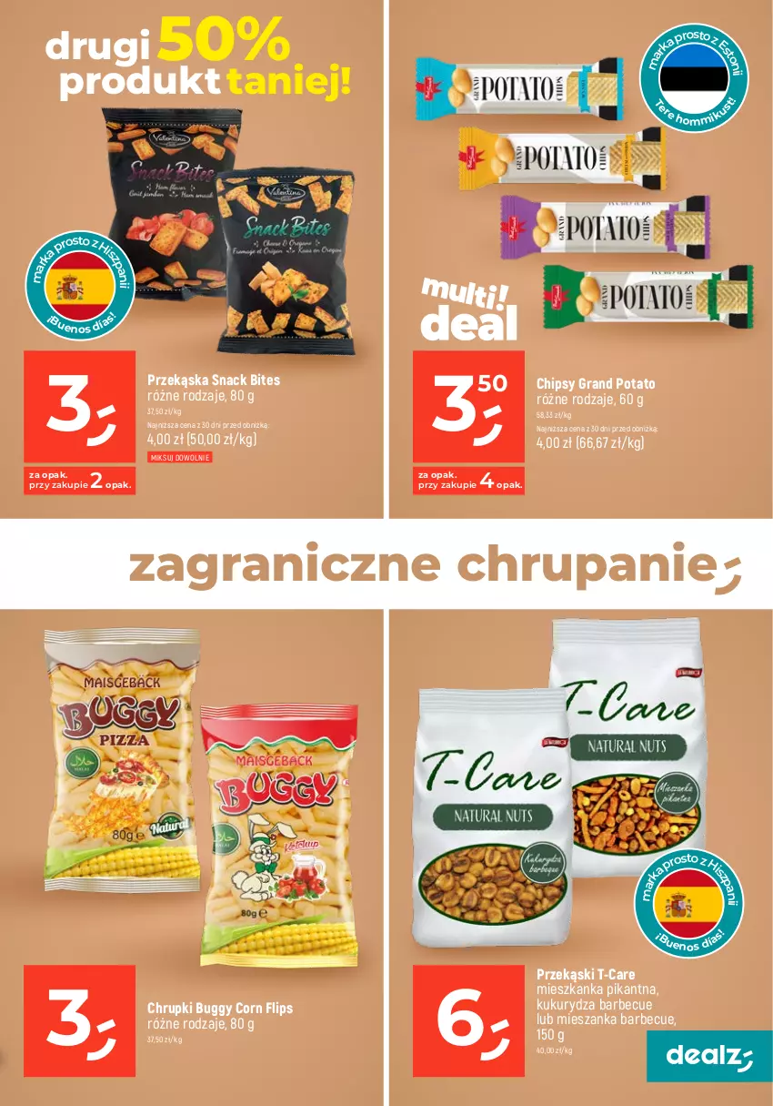 Gazetka promocyjna Dealz - MAKE A DEALZ - ważna 02.01 do 10.01.2024 - strona 33 - produkty: Amica, Chipsy, Chrupki, Fa, Gra, Kukurydza