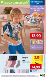 Gazetka promocyjna Lidl - GAZETKA - Gazetka - ważna od 22.03 do 22.03.2025 - strona 11 - produkty: Karp, T-shirt, Skarpetki, Tera, Moda, Dzieci