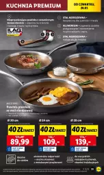 Gazetka promocyjna Lidl - GAZETKA - Gazetka - ważna od 22.03 do 22.03.2025 - strona 21 - produkty: Piec, Por, Kuchnia, Stek, Patelnia