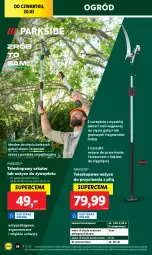 Gazetka promocyjna Lidl - GAZETKA - Gazetka - ważna od 22.03 do 22.03.2025 - strona 38 - produkty: Parkside, Teleskop, Top, Sok, Noż, Nożyce, Sekator, Uchwyty, Ogród