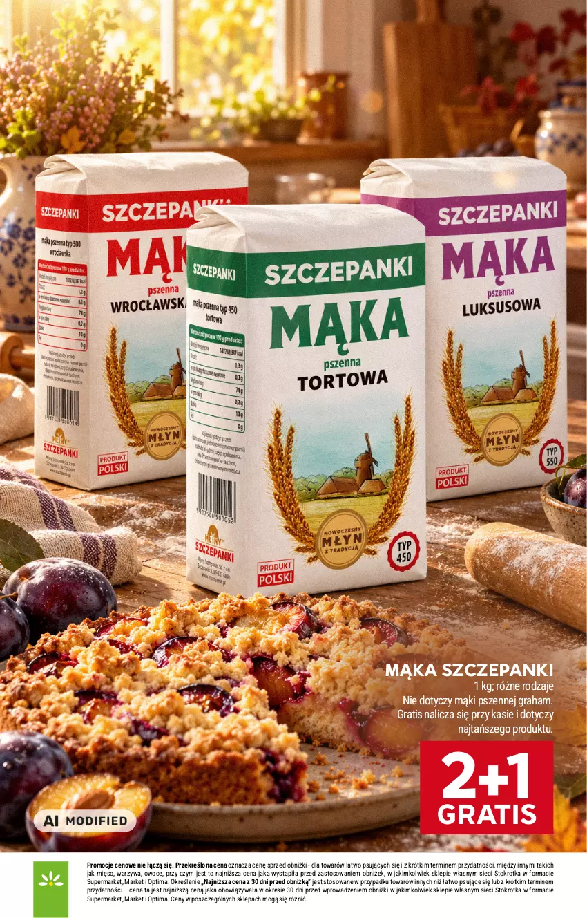 Gazetka promocyjna Stokrotka - Market - ważna 08.10 do 14.10.2026 - strona 10 - produkty: Gra, Mąka, Mięso, Optima, Owoce, Warzywa