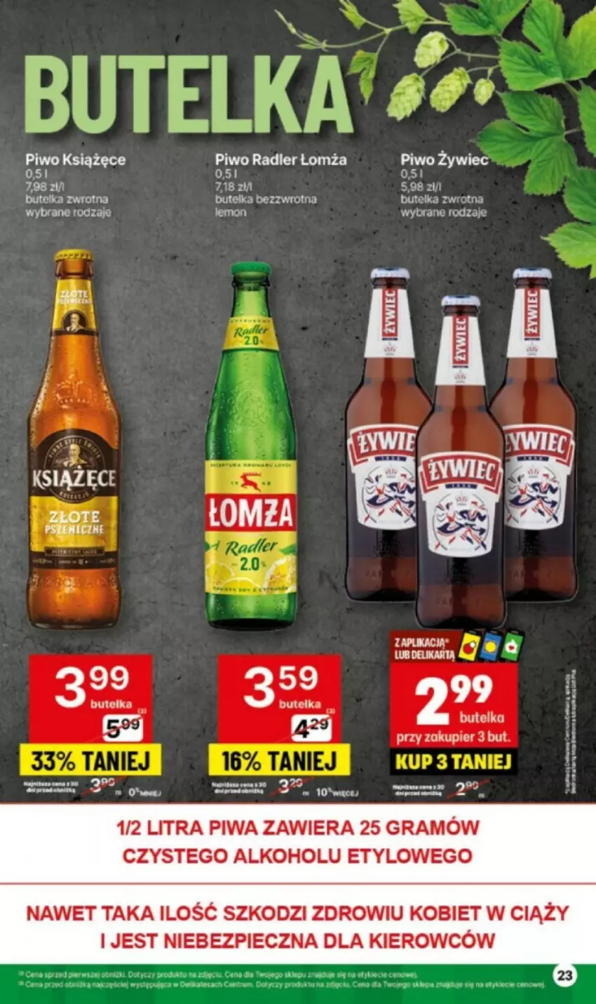 Gazetka promocyjna Delikatesy Centrum - ważna 06.05 do 19.05.2024 - strona 17 - produkty: Gra, Książęce, Piec, Piwa, Piwo, Radler