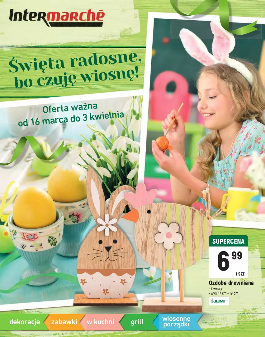 Gazetka promocyjna Intermarche - Katalog Wielkanocny - ważna 16.03 do 03.04.2021 - strona 1 - produkty: Grill, Ozdoba, Por