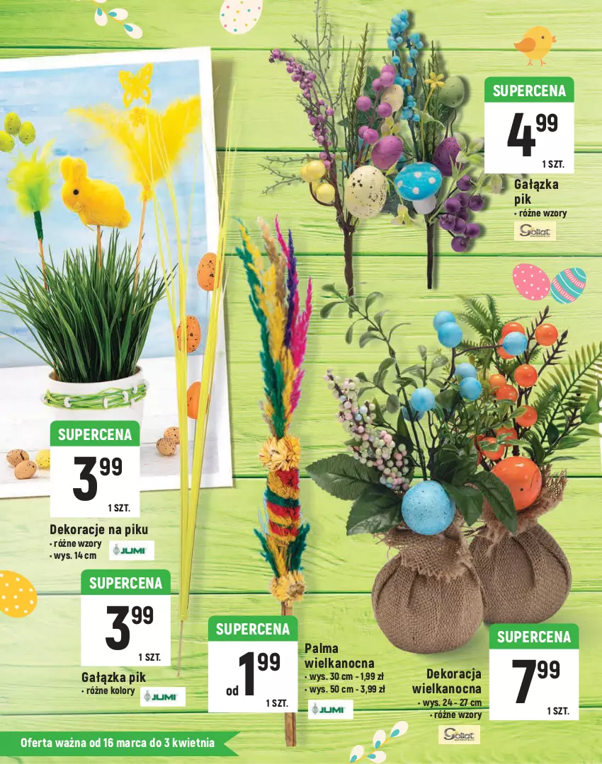 Gazetka promocyjna Intermarche - Katalog Wielkanocny - ważna 16.03 do 03.04.2021 - strona 6 - produkty: Kosz, Palma, Talerz