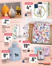 Gazetka promocyjna Intermarche - Katalog Wielkanocny - Gazetka - ważna od 03.04 do 03.04.2021 - strona 9 - produkty: Ser, Kołdra, Pościel, Poduszka dekoracyjna, Serwetki, Poszewka, Wełna, Wstążka, Bieżnik, Latarenka, Poduszka