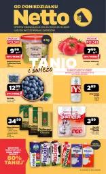 Gazetka promocyjna Netto - Od Poniedziałku - Gazetka - ważna od 25.10 do 25.10.2025 - strona 1 - produkty: Piwa, Piwo, Gra, Borówka, Papier, Dallmayr, Kawa, Tyskie, Ręcznik, Rolki, Pomidor malinowy