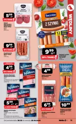 Gazetka promocyjna Netto - Od Poniedziałku - Gazetka - ważna od 25.10 do 25.10.2025 - strona 11 - produkty: Kurczak, Krakus, Por, Gra, Salami, Szynka wieprzowa, Parówki, Parówki z szynki, Stół, Szynka, Tarczyński, Sport, Morliny, Frankfurterki, Szynka biała, Kiełbasa, Fa