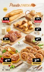 Gazetka promocyjna Netto - Od Poniedziałku - Gazetka - ważna od 25.10 do 25.10.2025 - strona 20 - produkty: Piec, Pasztecik z pieczarkami, Ser, Por, Jogurt, Focaccia, Bagietka, Pieczarka, Półbagietka, Chleb, Bułka