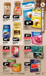 Gazetka promocyjna Netto - Od Poniedziałku - Gazetka - ważna od 25.10 do 25.10.2025 - strona 21 - produkty: Earl Grey, Nescafé, Kawa rozpuszczalna, Kawa ziarnista, Brit, Saga, Kawa mielona, Kawa, Dilmah, Herbata czarna, Loyd, Prima, Mocca Fix Gold, Cappuccino, Woseba, Herbata, Ogród, Herbapol, Magnez, Grejpfrut, Herbata owocowa