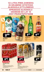 Gazetka promocyjna Netto - Od Poniedziałku - Gazetka - ważna od 25.10 do 25.10.2025 - strona 22 - produkty: Piwa, Piwo, Gin, Gra, Heineken, Warka, Kozel