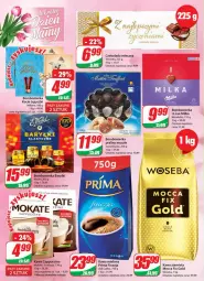 Gazetka promocyjna Dino - Gazetka 20 - Gazetka - ważna od 23.05 do 23.05.2023 - strona 4 - produkty: Mus, Koc, Kawa ziarnista, Praliny, Kawa mielona, Kawa, Czekolada mleczna, Czekolada, Prima, Mocca Fix Gold, Cappuccino, Woseba, Baryłki