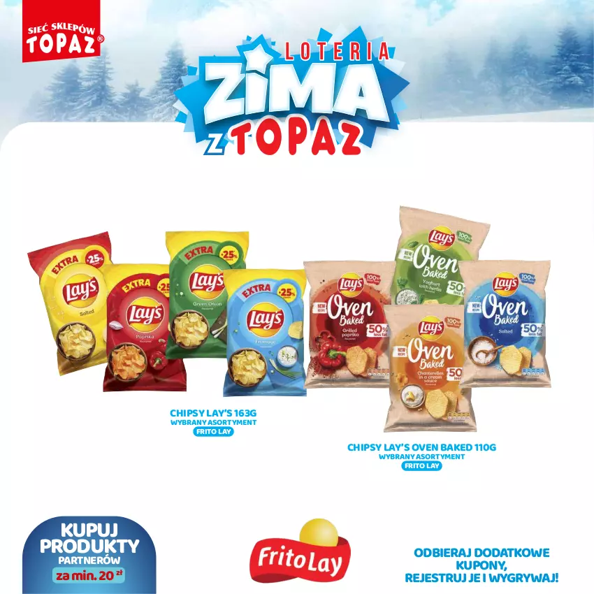 Gazetka promocyjna Topaz - Gazetka - ważna 02.12.2024 do 26.01.2025 - strona 52 - produkty: Chipsy, Gry, Lay’s