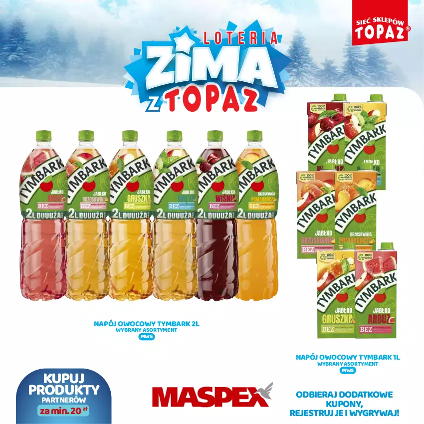 Gazetka promocyjna Topaz - Gazetka - ważna 02.12.2024 do 26.01.2025 - strona 57 - produkty: Gry, Napój, Tymbark