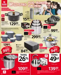 Gazetka promocyjna Selgros - Oferta przemysłowa - Gazetka - ważna od 15.09 do 15.09.2021 - strona 14 - produkty: Miarka, Garnek, Czajnik, Termos, Pojemnik, Uchwyty, Garnek z pokrywą, Piekarnik, Pokrywa, Rondel