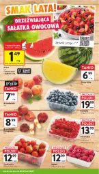 Gazetka promocyjna Intermarche - Gazetka promocyjna - Gazetka - ważna od 22.07 do 22.07.2026 - strona 16 - produkty: Sałatka, Por, Borówka, Sałat, Arbuz
