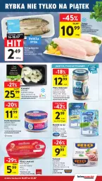 Gazetka promocyjna Intermarche - Gazetka promocyjna - Gazetka - ważna od 22.07 do 22.07.2026 - strona 23 - produkty: Rio Mare, Pstrąg tęczowy, Płaty śledziowe, Ryba, Panga, Pstrąg, Krewetki, Tuńczyk, Kawior, Lazur, Lisner