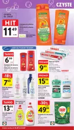 Gazetka promocyjna Intermarche - Gazetka promocyjna - Gazetka - ważna od 22.07 do 22.07.2026 - strona 38 - produkty: Fructis, Do mycia naczyń, Płyn do płukania jamy ustnej, Listerine, Bell, Pasta do zębów, Płyn do mycia naczyń, Lacalut, Płyn do płukania, Szampon, Ziaja, Płyn do higieny intymnej, Fairy, Płyn do mycia, Odżywka, Zmywarki, Fa