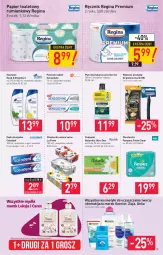 Gazetka promocyjna Stokrotka - Supermarket - Gazetka - ważna od 04.08 do 04.08.2021 - strona 13 - produkty: Makijaż, Naturell, Rum, Gin, BIC, Listerine, Pampers, Papier, Pasta do zębów, Papier toaletowy, Płyn do płukania, Ręcznik, Rolki, Chusteczki, Szampon, Ziaja, Podpaski, Garnier, Sensodyne, Luksja, Naturella