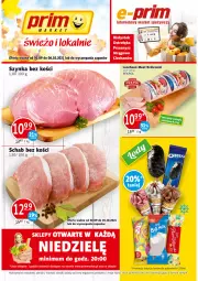 Gazetka promocyjna Prim Market - Gazetka - Gazetka - ważna od 06.10 do 06.10.2021 - strona 1 - produkty: Sok, Królewski, Pekpol, Szynka, Schab bez kości