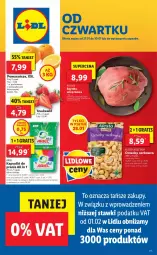 Gazetka promocyjna Lidl - GAZETKA - Gazetka - ważna od 30.01 do 30.01.2022 - strona 1 - produkty: Ser, Por, Truskawki, Pomarańcze, Deser, Ariel, Kapsułki do prania