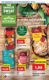 Gazetka promocyjna Lidl - GAZETKA - Gazetka - ważna od 30.01 do 30.01.2022 - strona 38 - produkty: Makaron, Sos, Kuchnia, Liczi, Kokos