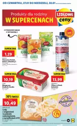 Gazetka promocyjna Lidl - GAZETKA - Gazetka - ważna od 30.01 do 30.01.2022 - strona 39 - produkty: Kisiel, Lody, Margaryna, Limonka, Kubek, Oliwa z oliwek, Flora, Delecta, Grejpfrut