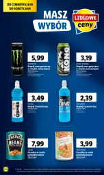 Gazetka promocyjna Lidl - GAZETKA - Gazetka - ważna od 06.04 do 06.04.2024 - strona 40 - produkty: Sos, Napój energetyczny, Napój izotoniczny, Oshee, Napój, Heinz, Fa
