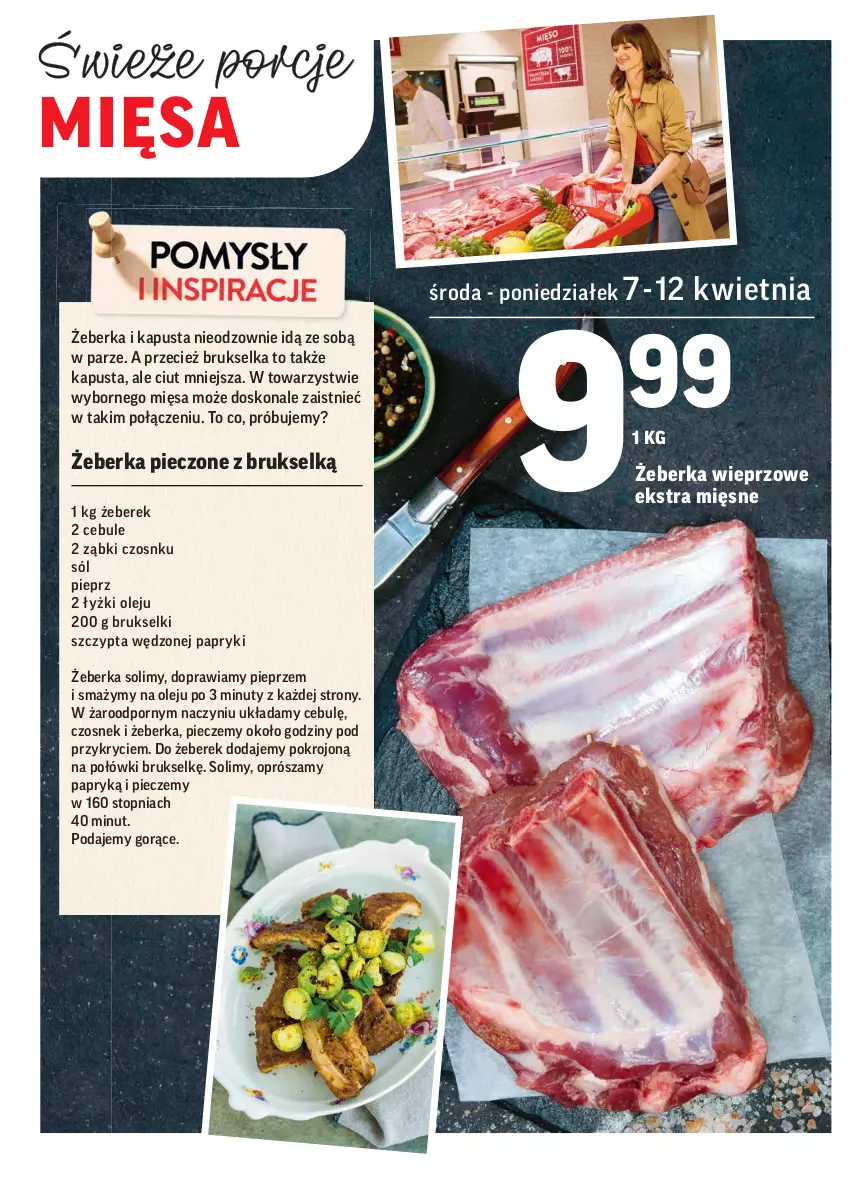 Gazetka promocyjna Intermarche - Gazetka tygodnia - ważna 07.04 do 12.04.2021 - strona 10 - produkty: Brukselka, Czosnek, Nuty, Olej, Piec, Pieprz, Por, Sól, Top