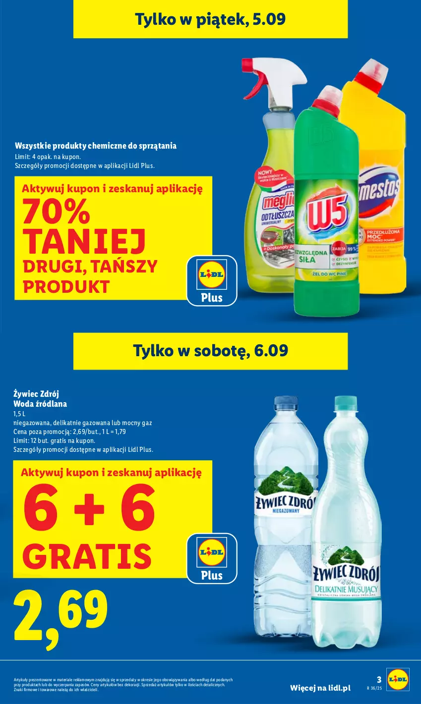 Gazetka promocyjna Lidl - GAZETKA - ważna 04.09 do 06.09.2025 - strona 3 - produkty: Gra, LANA, Woda